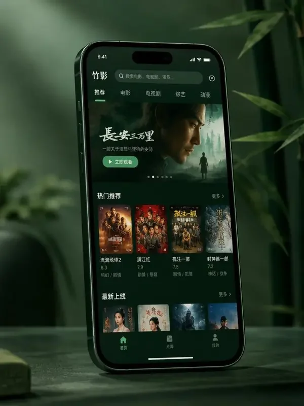 苦瓜短剧APP界面展示